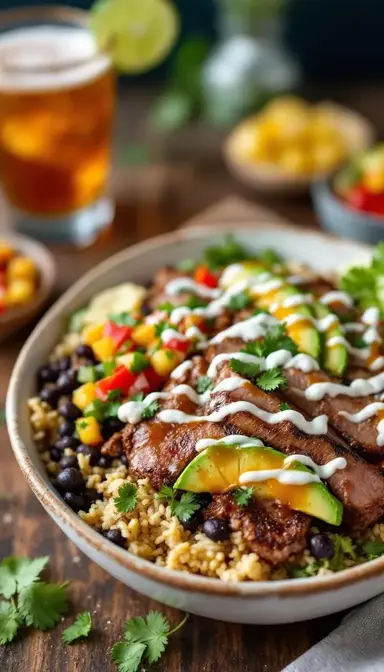 Carne Asada Burrito Bowl