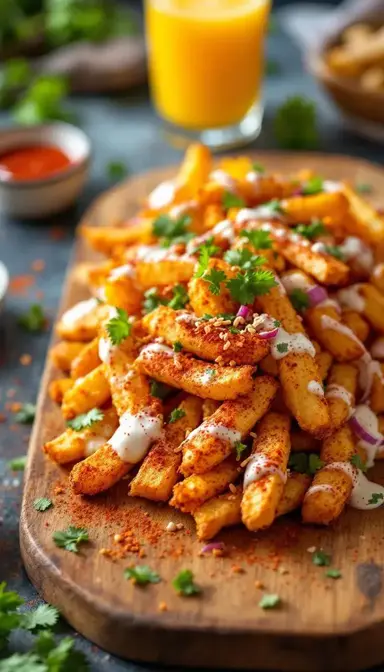 Chaat Masala Fries