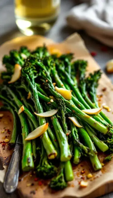 Charred Broccolini