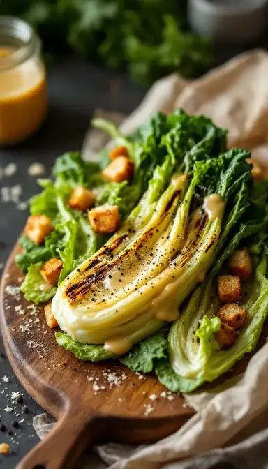 Charred Caesar Salad
