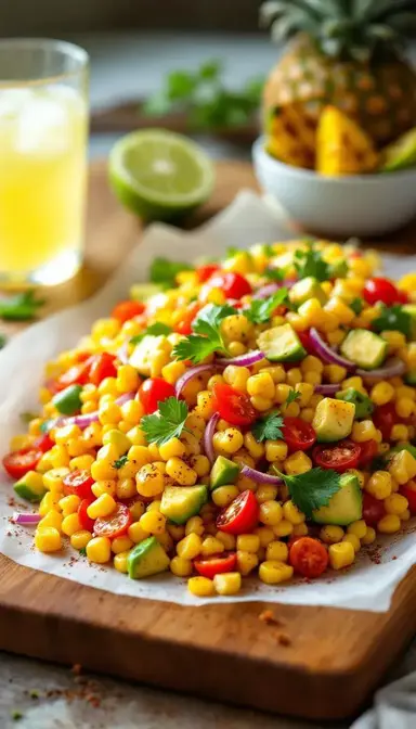 Charred Corn Salad
