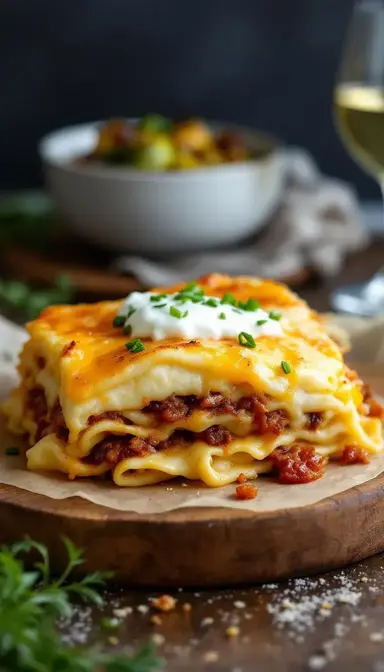 Chef Symon’s Pierogi Lasagna