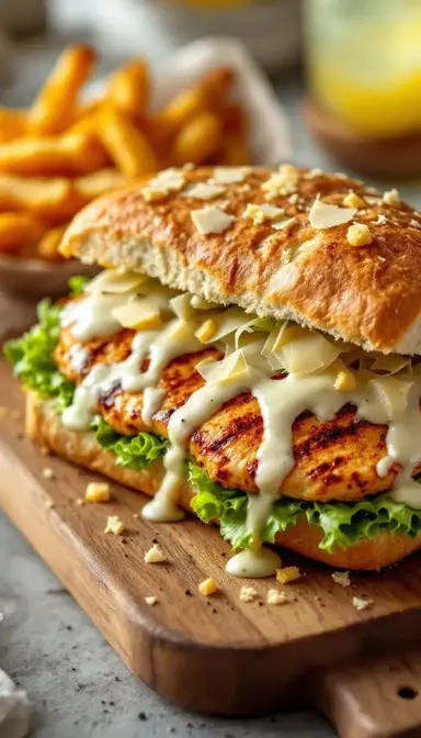 Chicken Caesar Sandwich