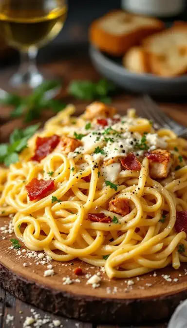 Chicken Carbonara
