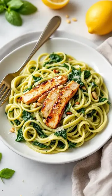 Chicken Florentine Pesto Pasta