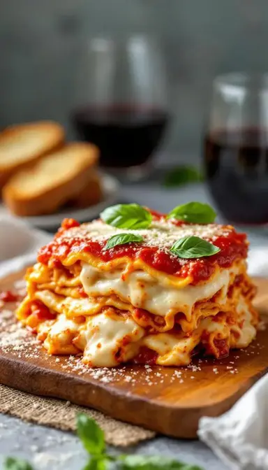 Chicken Parm Lasagna