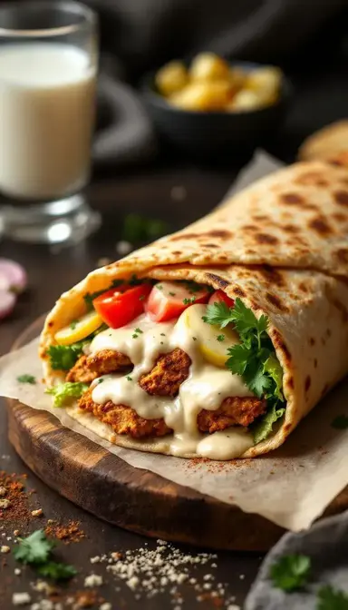 Chicken Shawarma Wrap