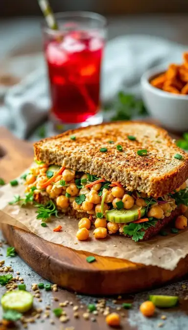 Chickpea Salad Sandwich