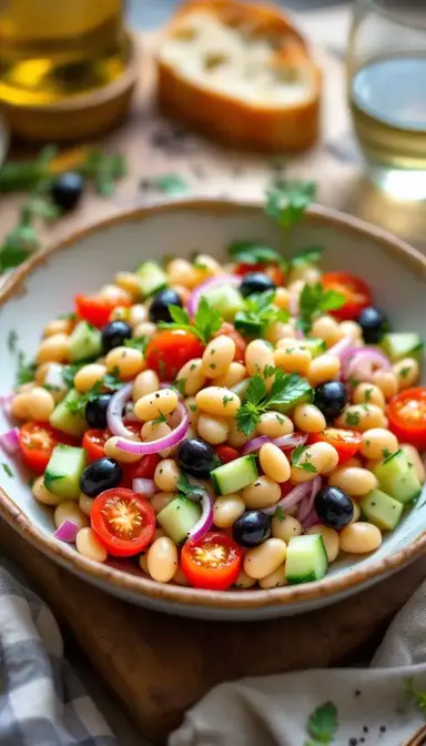 Chilled White Bean Salad