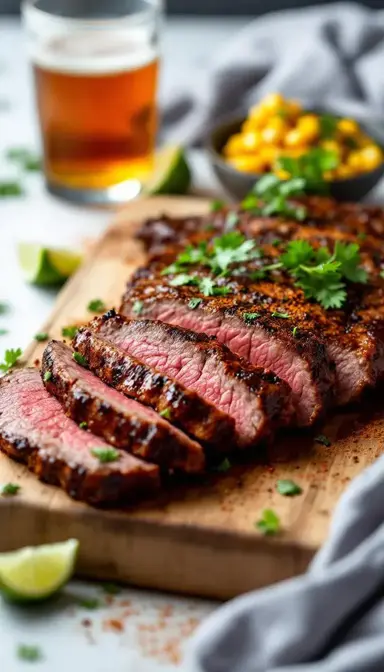 Chipotle Rubbed Flank Steak