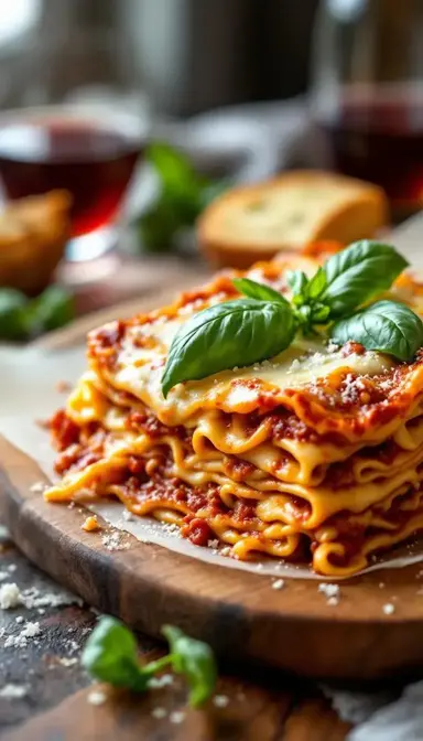 Classic Lasagna Bolognese