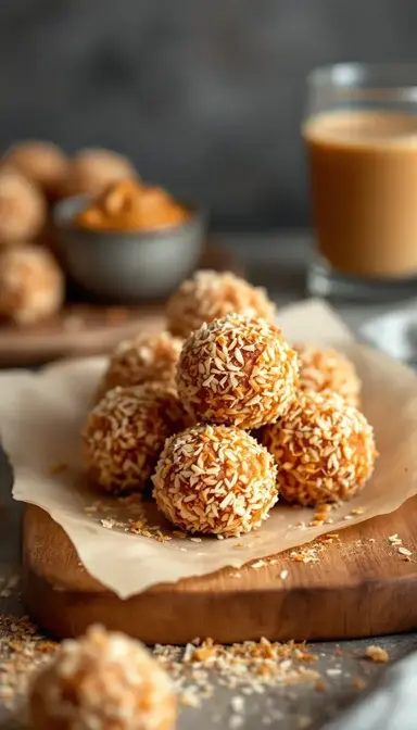 Coconut Date Balls