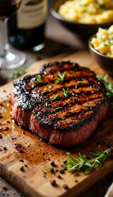 Coffee Rubbed Rib Eye