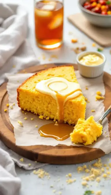 Cornbread with Honey Butter