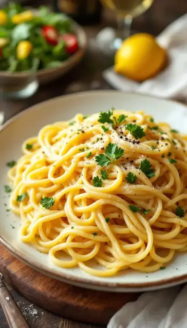 Creamy Garlic Pasta