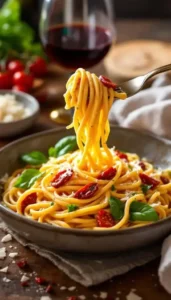Creamy Garlic Sun-Dried Tomato Pasta: A Weeknight Wonder That Tastes Like a Vacation in Italy