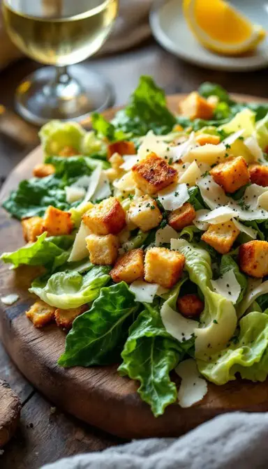 Crisp Caesar Salad