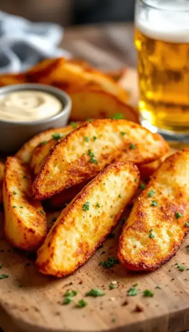 Crispy Potato Wedges