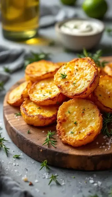 Crispy Smashed Potatoes