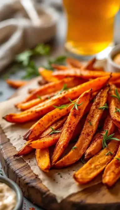 Crispy Sweet Potato Fries