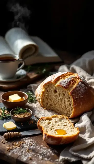 Crusty Whole Grain Bread