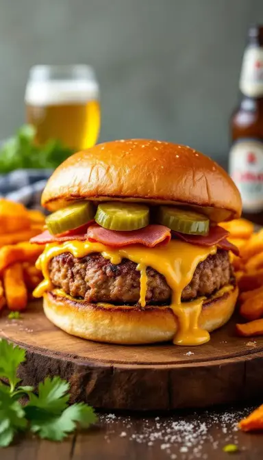 Cuban-Style Pork Burger: A Flavor Explosion That’ll Transport You to Havana