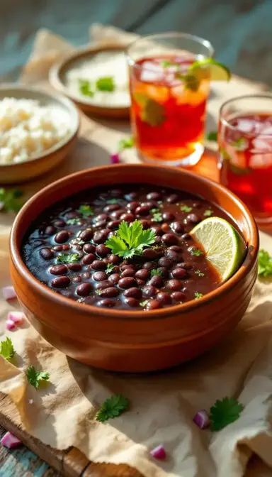 Cuban black bean soup