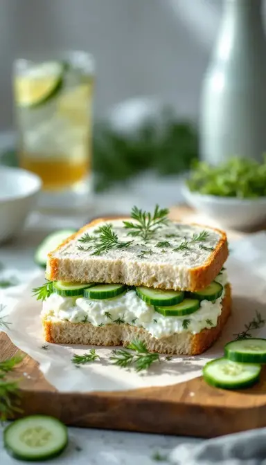 The Timeless Charm of the Cucumber Sandwich: A Bite of Refreshing Elegance