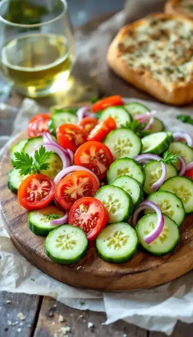 Cucumber Tomato Salad