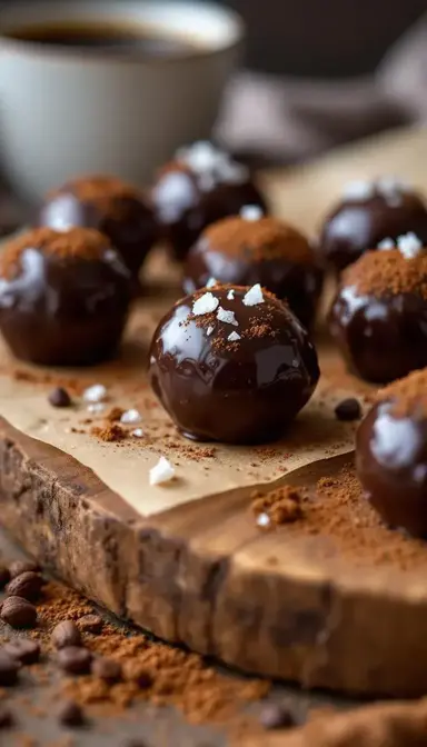Dark Chocolate Espresso Bites