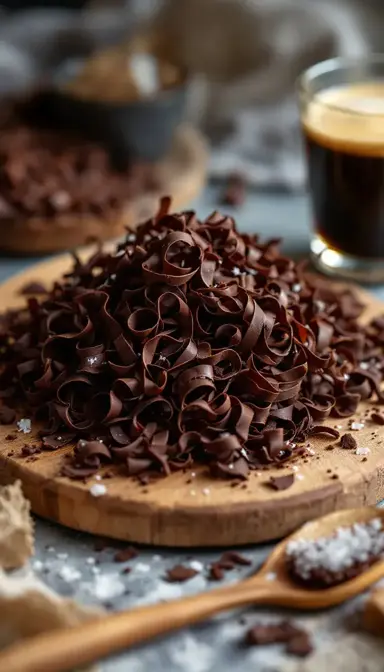 Dark Chocolate Shavings