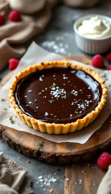 Dark Chocolate Tart