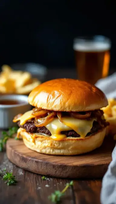 French Dip Burger 1