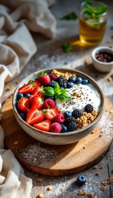 The Ultimate Fresh Berry Bowl: A Burst of Sunshine in Every Bite