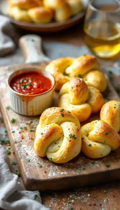Garlic Bread Knots