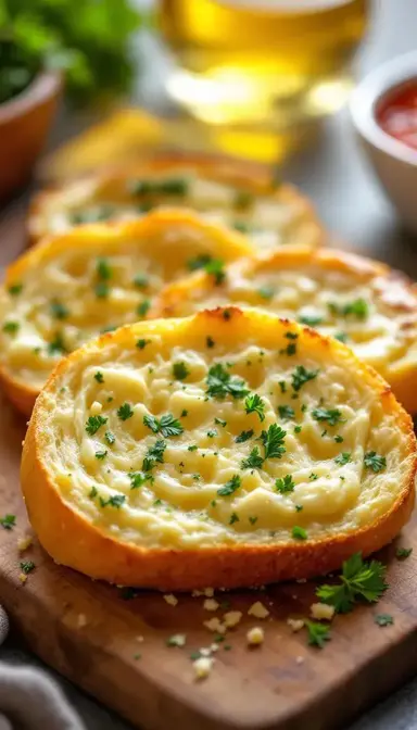 Garlic Bread with Parsley