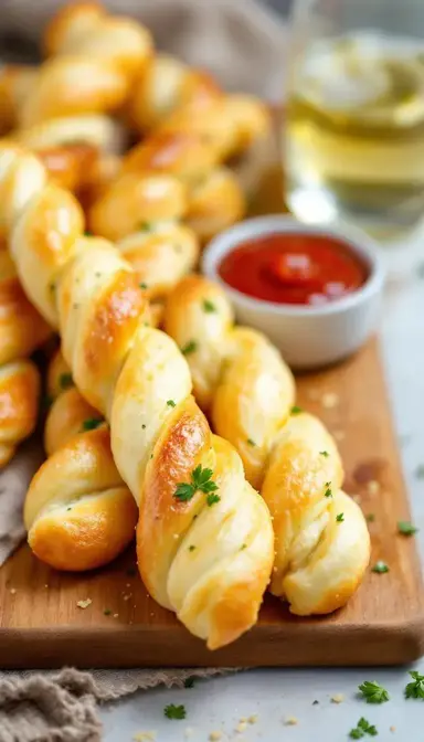 Garlic-Butter Breadsticks: The Ultimate Comfort Food with a Golden Crunch