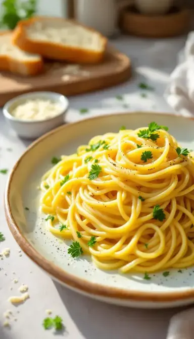 Garlic Butter Spaghetti