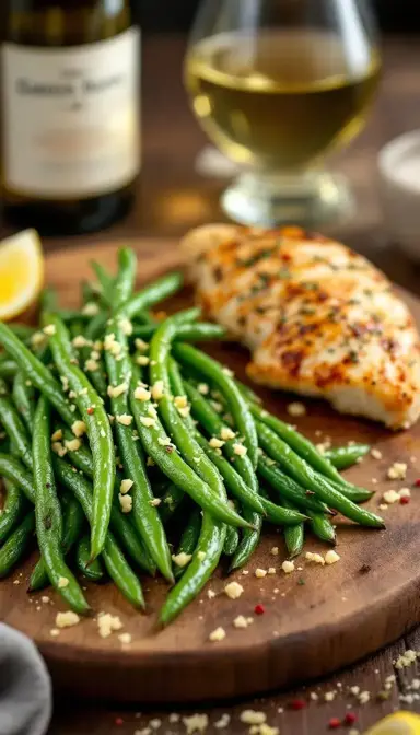 Garlic Green Beans