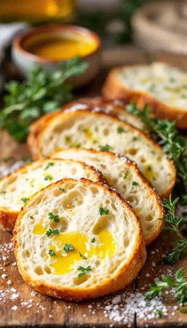 Garlic Rubbed Sourdough