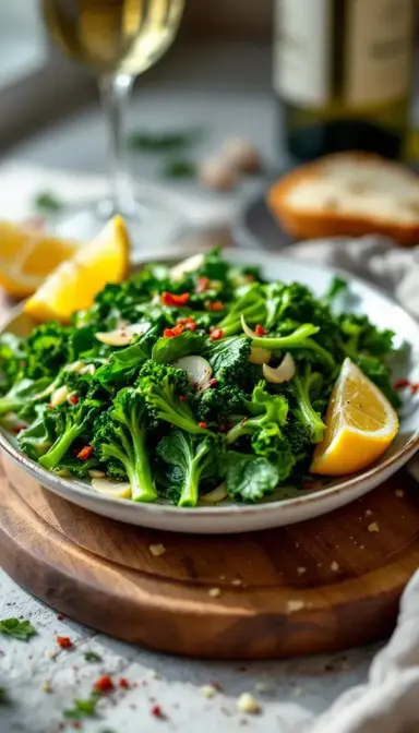 Garlicky Broccoli Rabe
