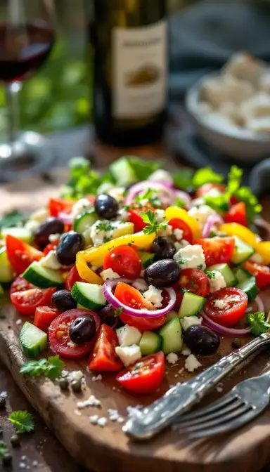 Greek Horiatiki Salad