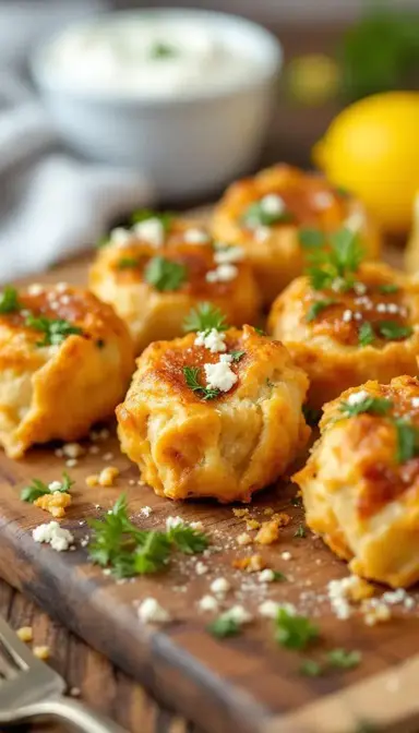 Greek Spanakopita Meatballs