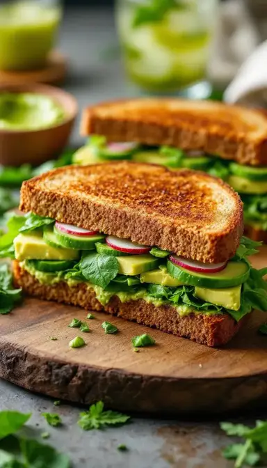 Green Goddess Sandwich