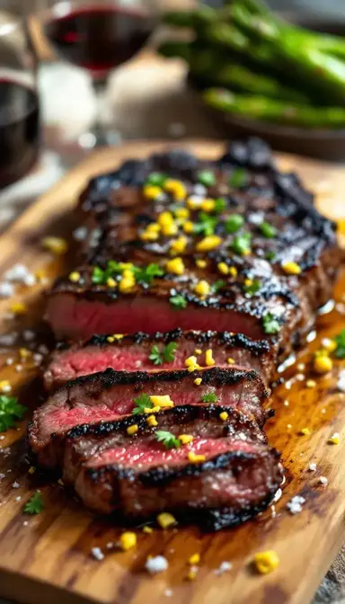 Grilled Bavette with Lemon: A Steak That Steals the Show