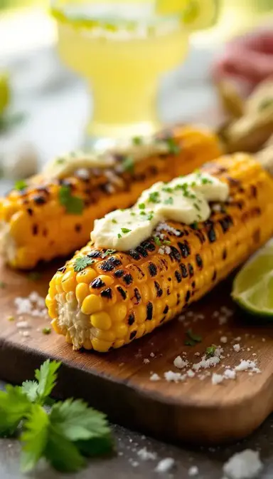 Grilled Corn with Chili Lime Butter