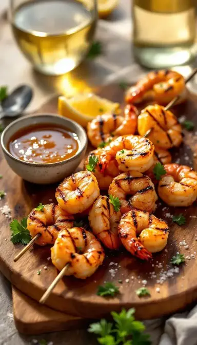 Grilled Shrimp Skewers