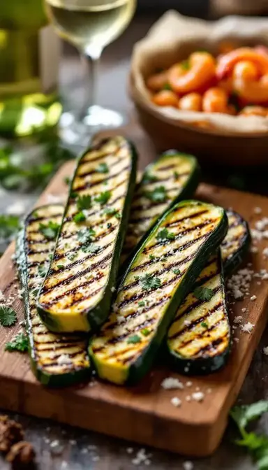 Grilled Zucchini