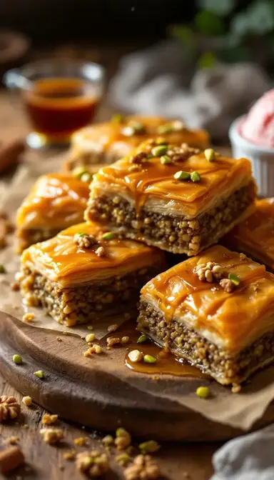 Honey Drizzled Baklava
