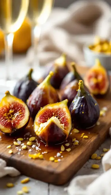 Honey Drizzled Figs